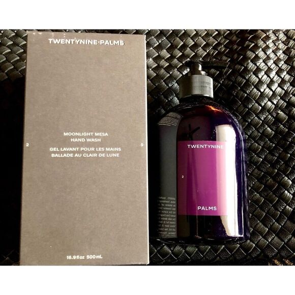 29 PALMS - NWTIB "Moonlight Mesa" Hand Wash 16.9 fl oz Orange/Bergamot/Vetiver - Picture 4 of 16